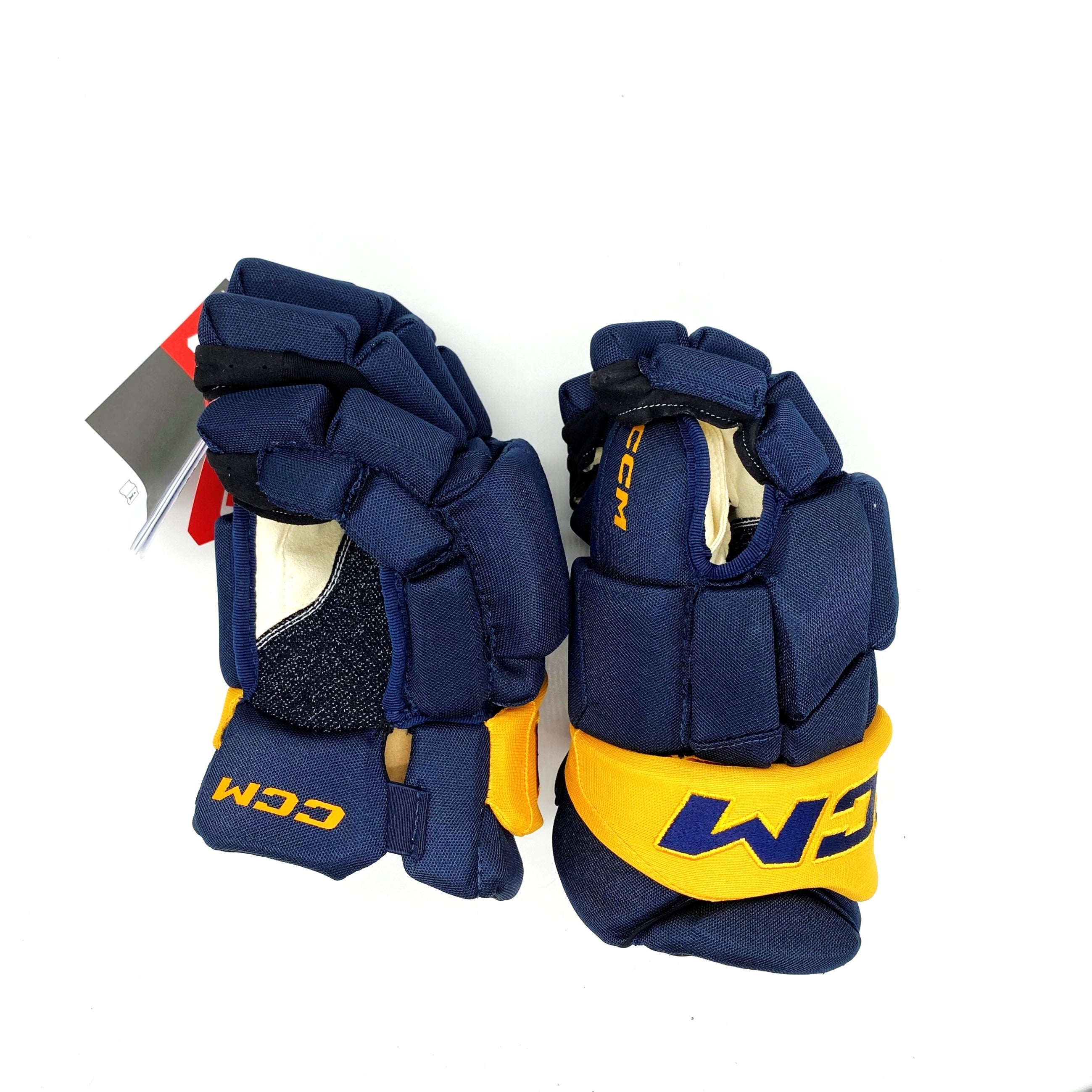 CCM HGJSCHLPP - Gant OHL Pro Stock (bleu marine/jaune)